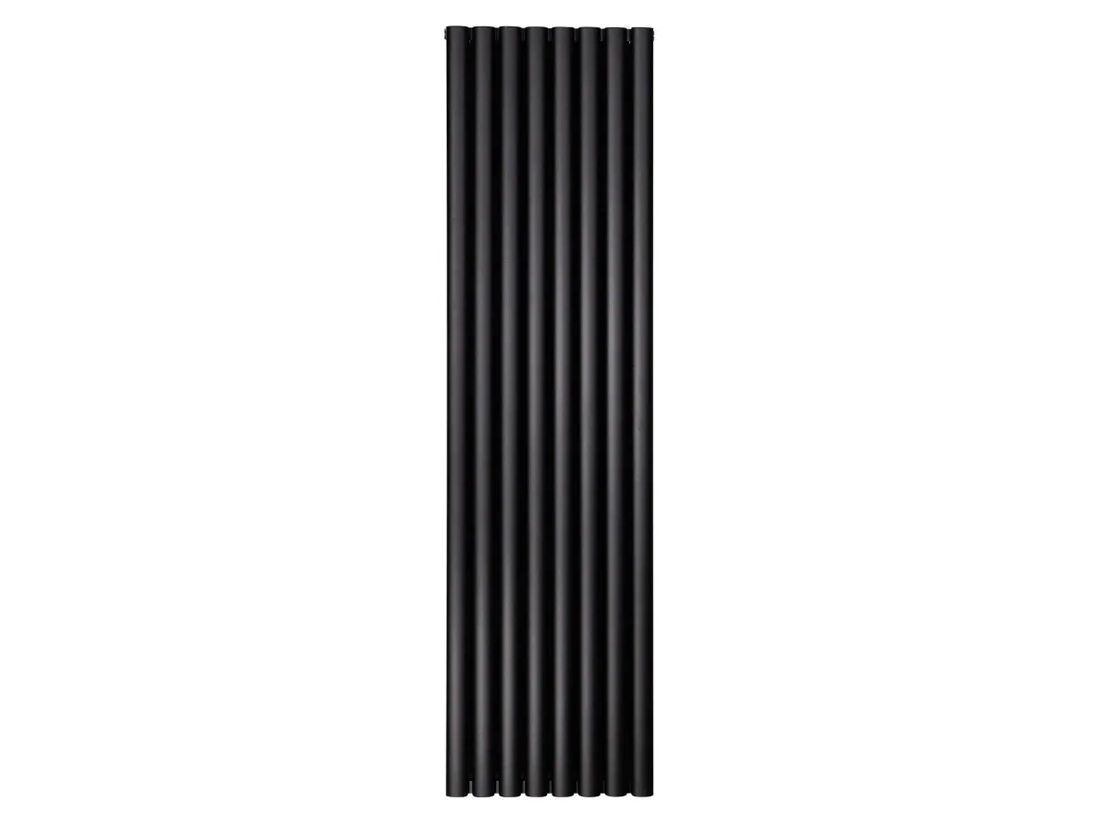 Calorifer decorativ LOJIMAX colecția BELLA DOUBLE 500x1466 mm, Negru