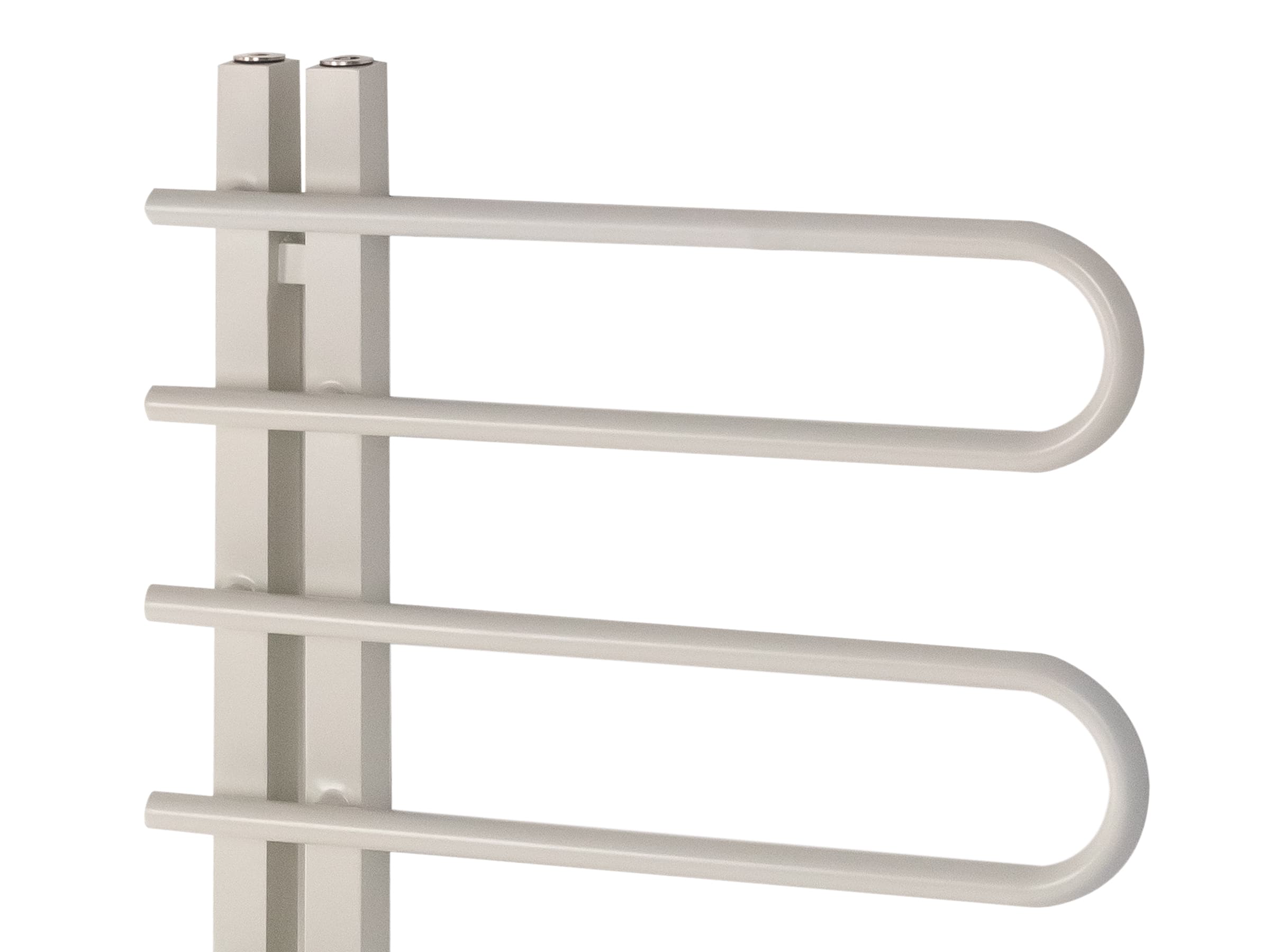 Uscător de prosoape decorativ LOJIMAX, colectia CORTE inaltimea 400 mm. latimea 500 mm. RAL luciu Lemon