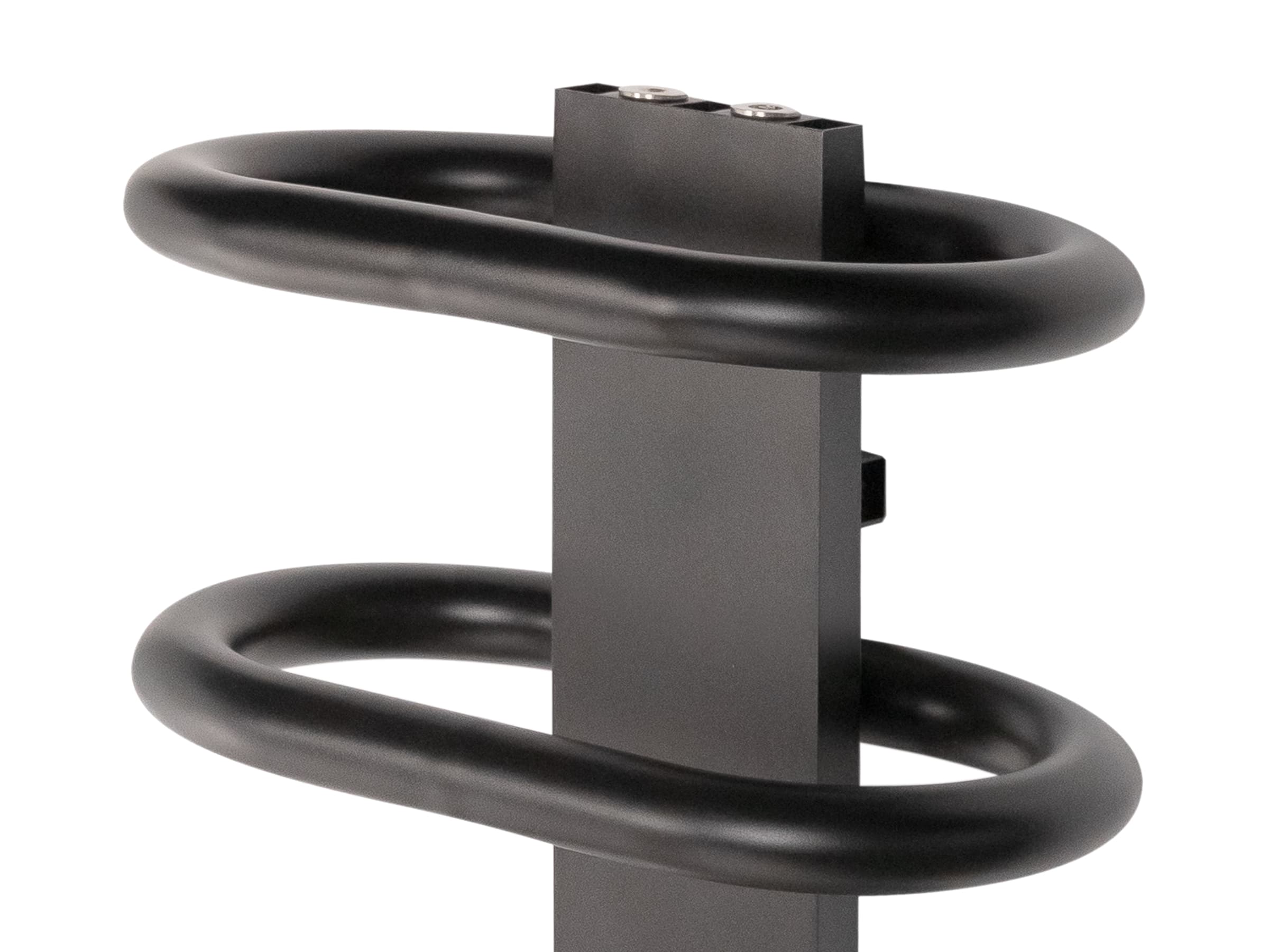 Дизайнерский полотенцесушитель LOJIMAX, коллекция TEOS Высота 390 мм. Ширина 400 мм. антрацит мат