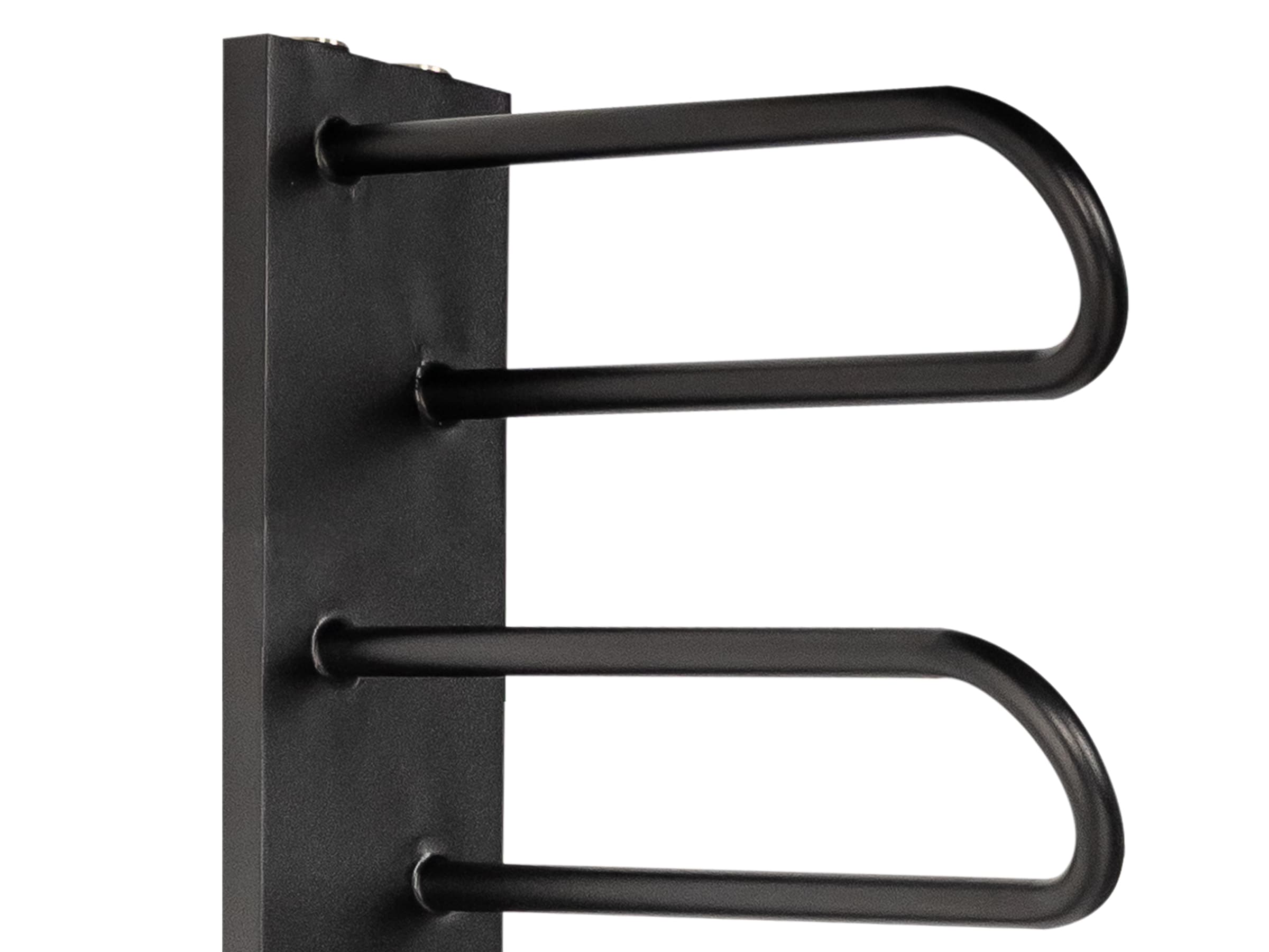 Uscător de prosoape decorativ LOJIMAX, colecția PRUSIAS Lățime 1200 mm. Înălțime 400 mm. negru mat