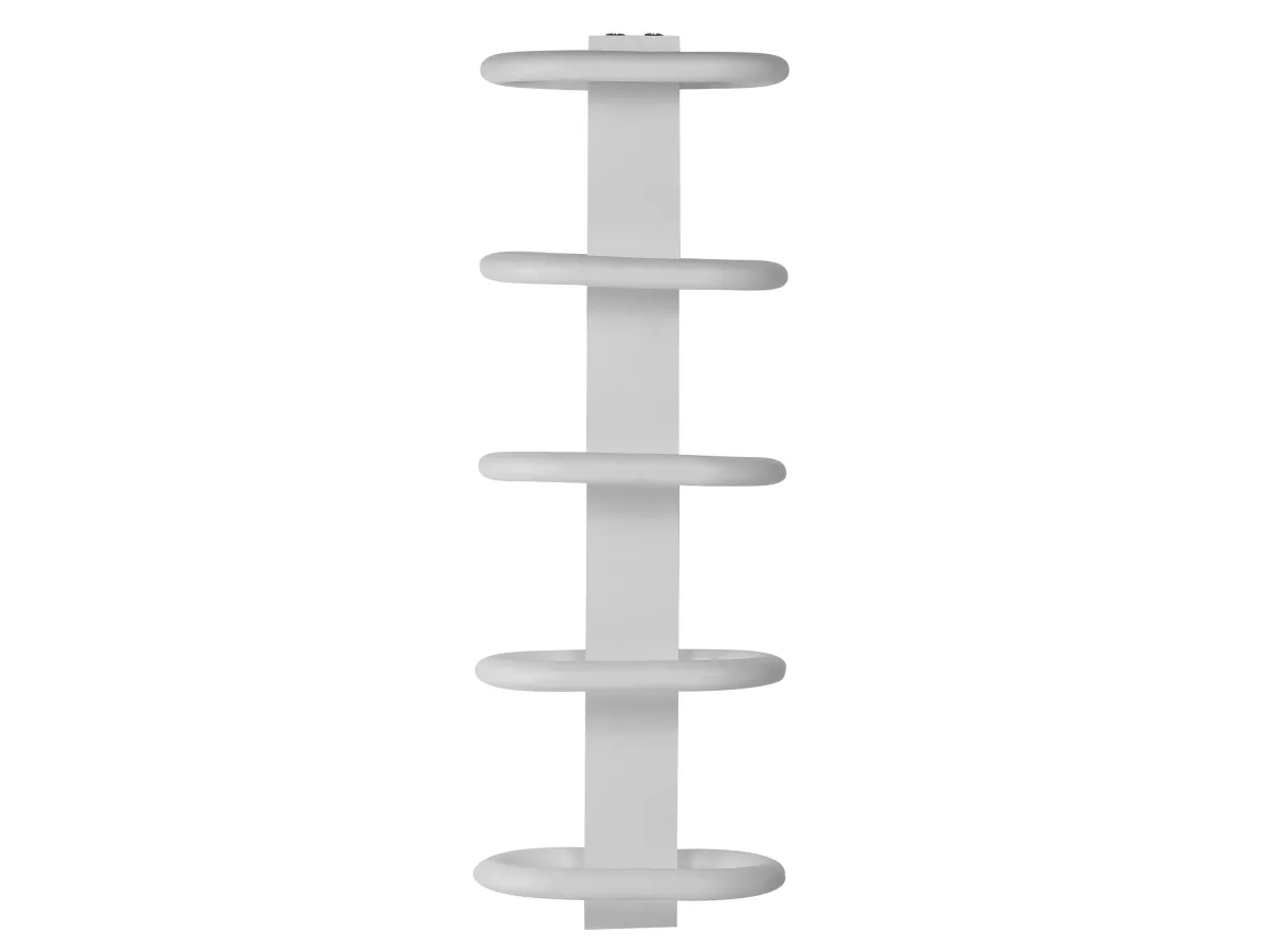 Uscător de prosoape de design LOJIMAX colecția TEOS 910x400 mm, Alb