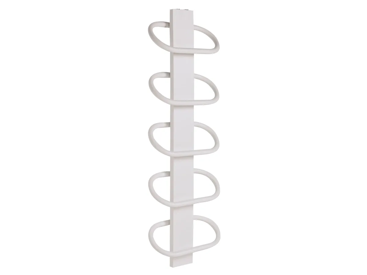 Uscător de prosoape de design LOJIMAX colecția PEARL 1250x400 mm, Alb
