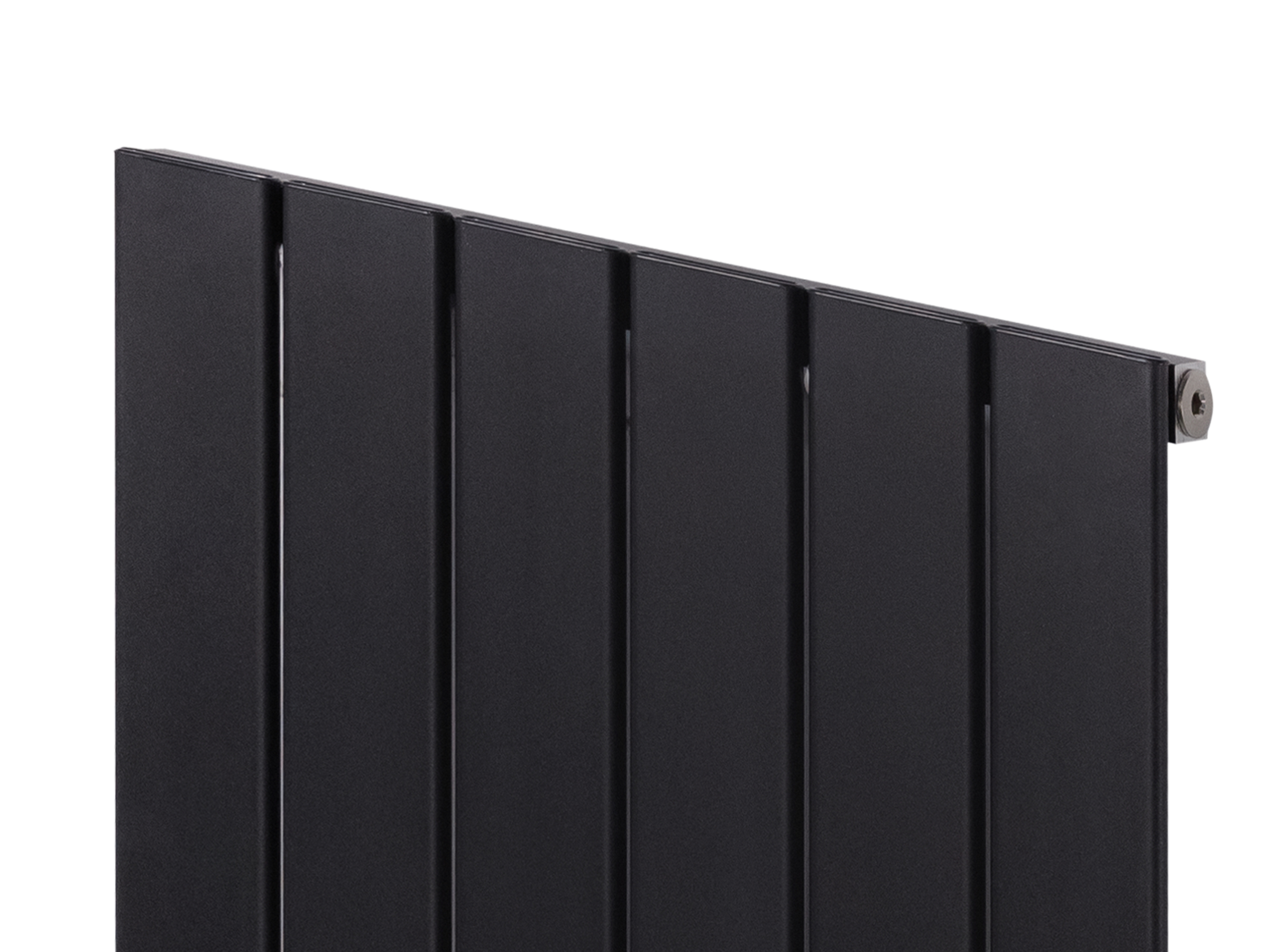 Calorifer decorativ LOJIMAX, colectia  ROYAL inaltimea 1200 mm. latimea 440 mm. negru mat