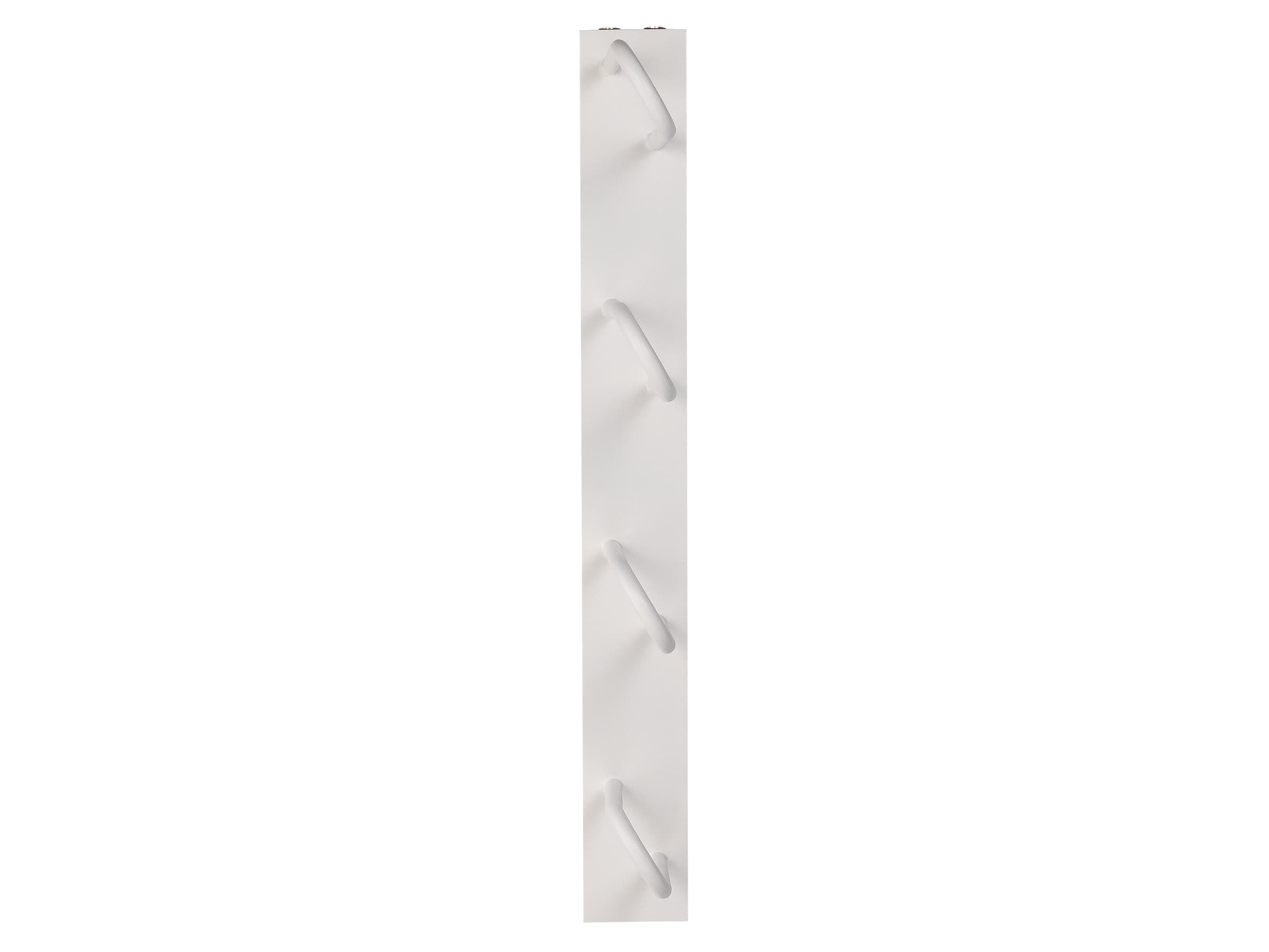 Uscător de prosoape decorativ LOJIMAX, colecția PRUSIAS Lățime 700 mm. Înălțime 400 mm. alb mat