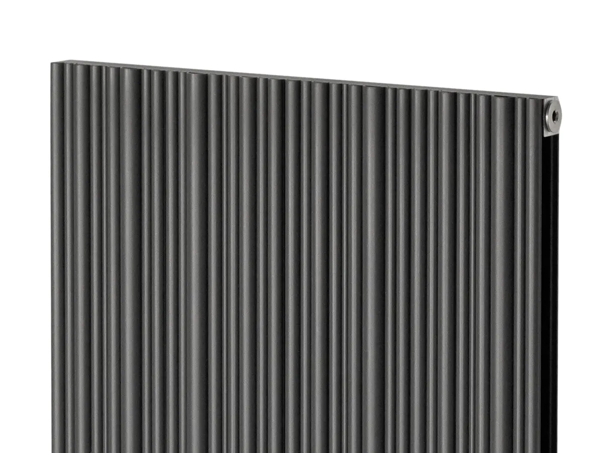 Calorifer decorativ LOJIMAX colecția BAMBOO DOUBLE 1800x359 mm, Antracit