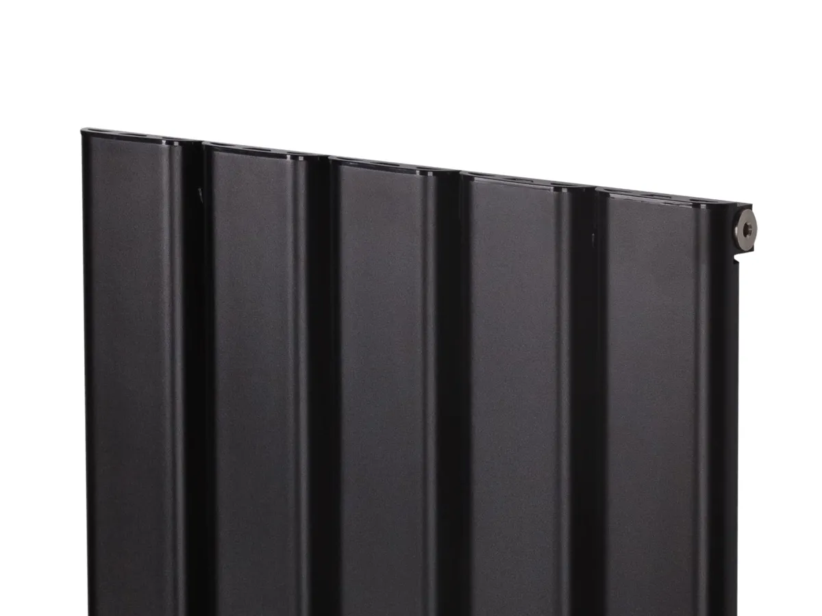 Calorifer decorativ LOJIMAX colecția DIAMOND 1600x496 mm, Negru