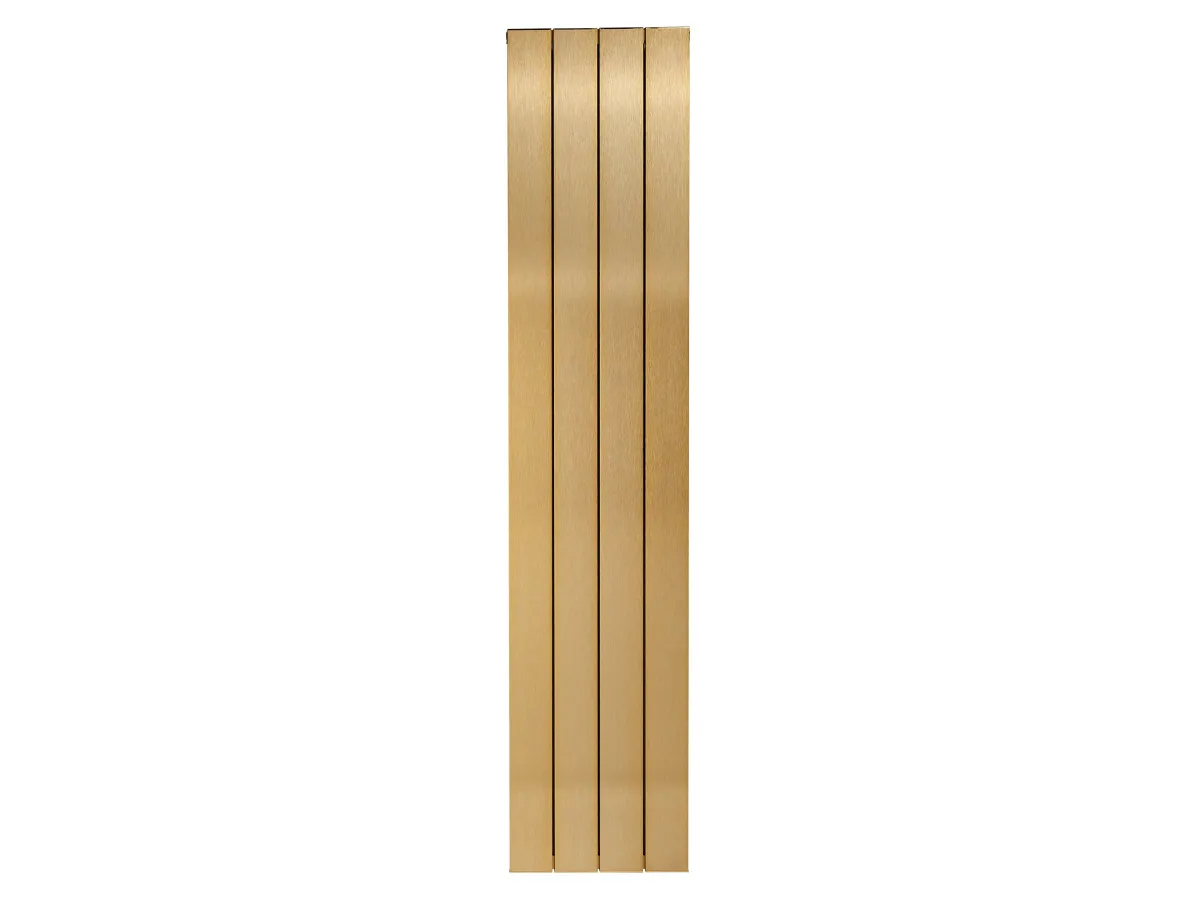Calorifer decorativ  LOJIMAX colecția KALSEDON DOUBLE 1600x375 mm, GOLD SATIN