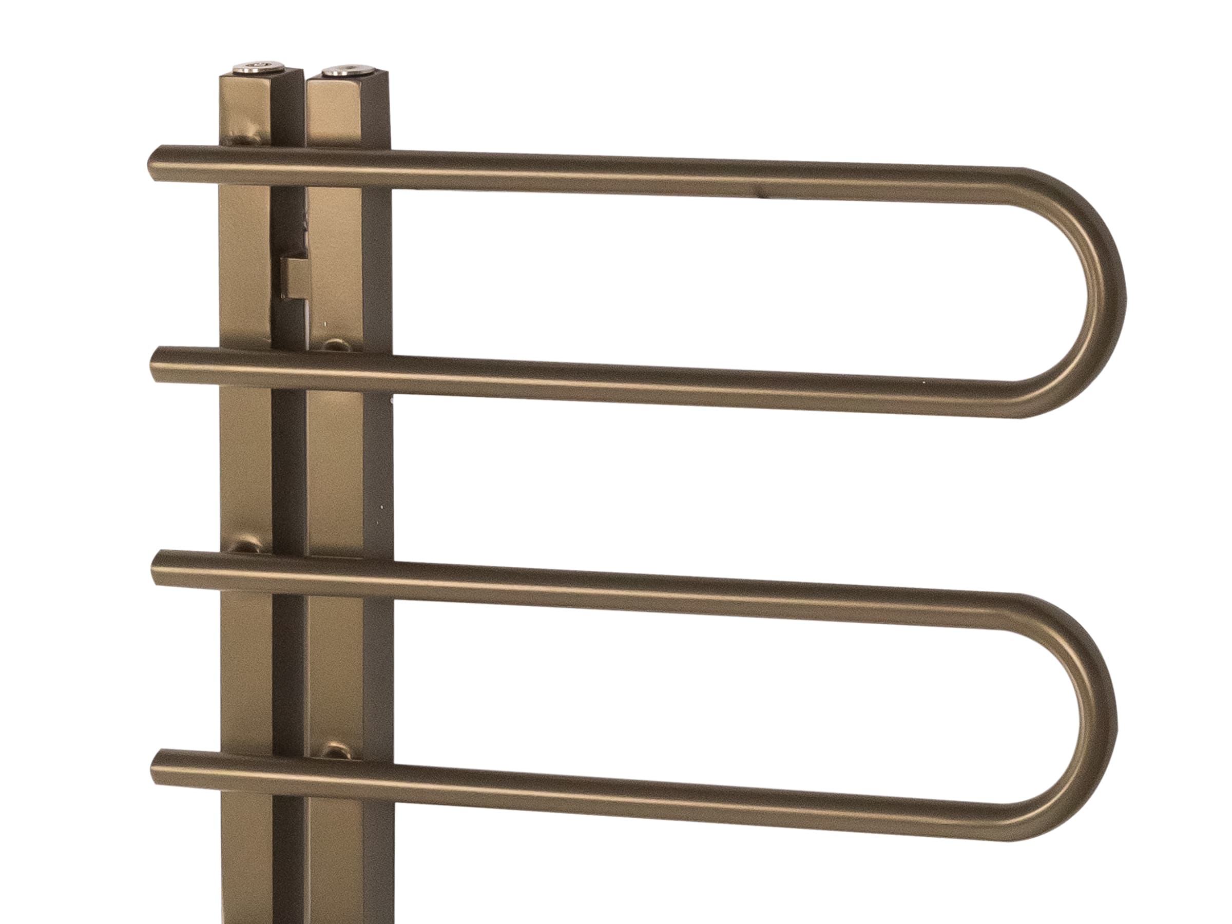 Дизайнерский полотенцесушитель LOJIMAX, коллекция CORTE Высота 400 мм. Ширина 500 мм. RAL MY-512 глянец