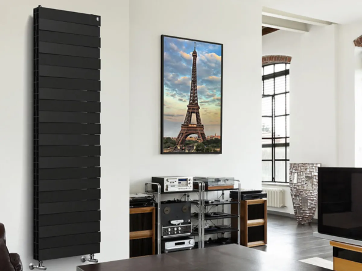 Calorifer bimetal Royal Thermo PianoForte Tower Noir Sable 18 sec