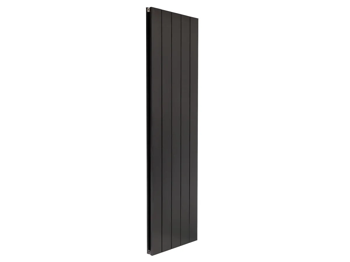Дизайнерский радиатор LOJIMAX коллекция KALSEDON DOUBLE 1800x470 мм, BLACK SATIN