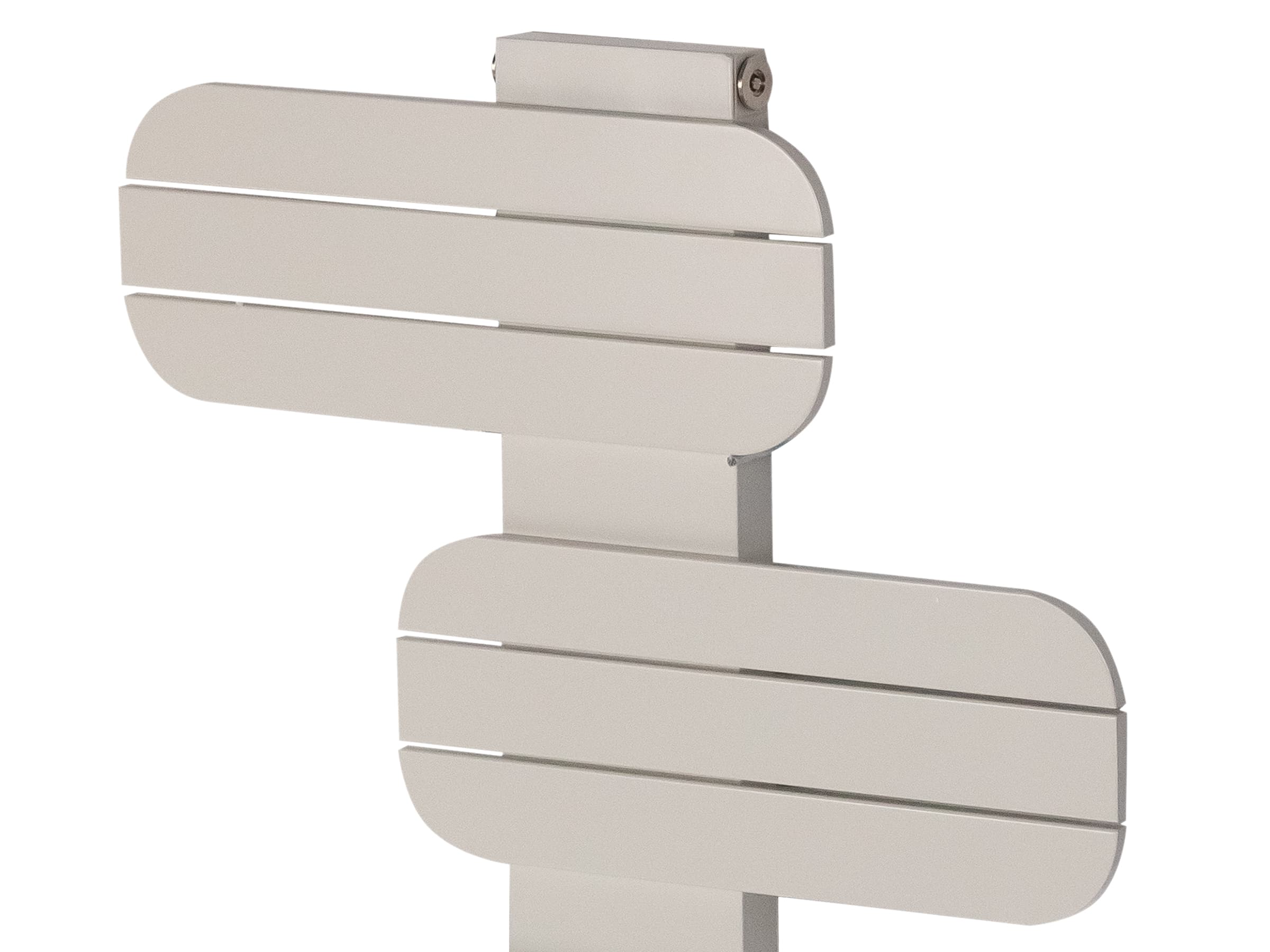 Uscător de prosoape decorativ LOJIMAX, colectia BAMITO inaltimea 864 mm. latimea 500 mm. RAL luciu Lemon