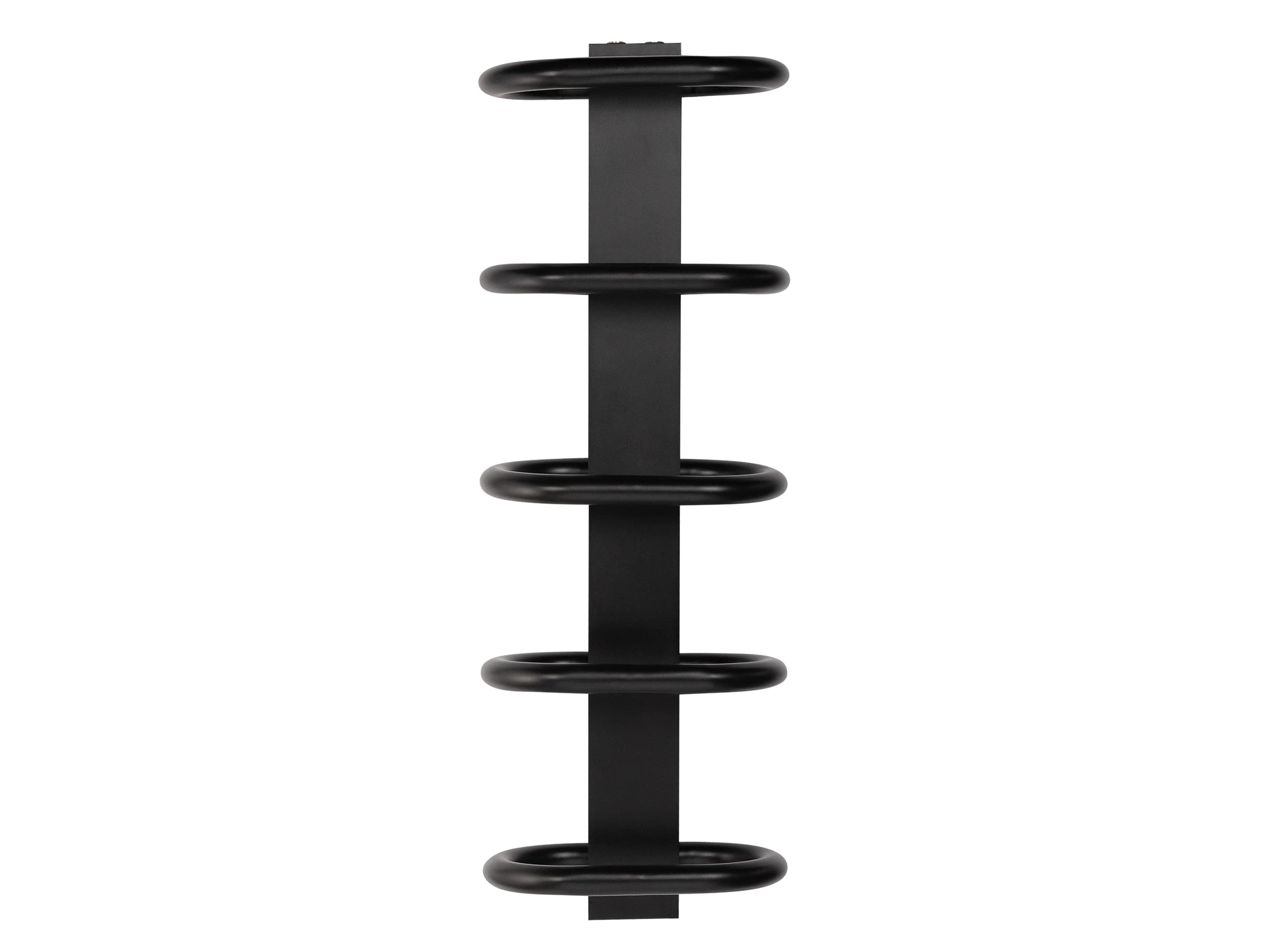 Дизайнерский полотенцесушитель LOJIMAX, коллекция TEOS Ширина 390 мм. Высота 400 мм. черный мат