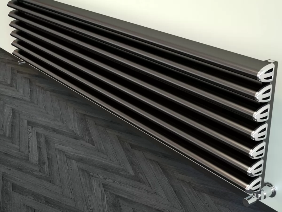 ALUMINUM HORIZONTAL RADIATOR ALBITE HRZ inaltimea 800 mm. latimea 270 mm. alb mat