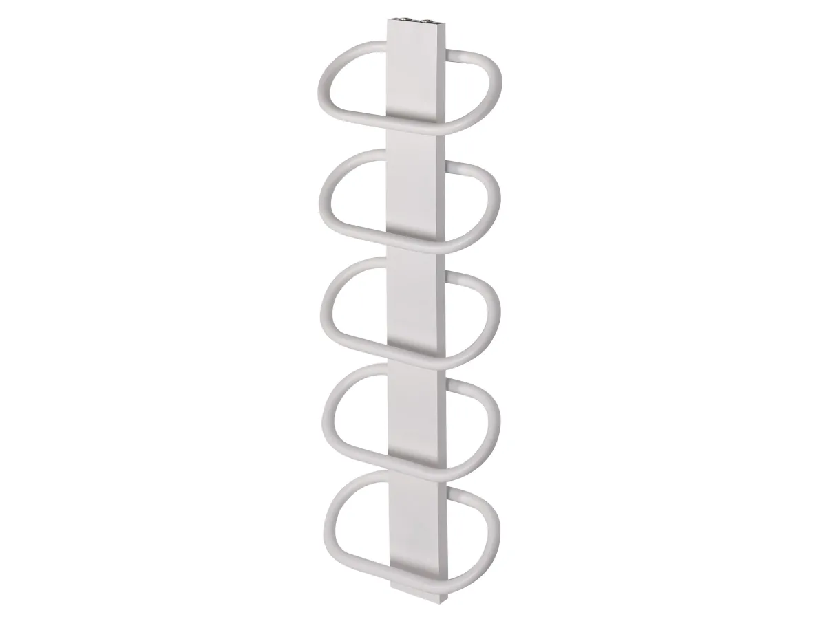 Uscător de prosoape de design LOJIMAX colecția PEARL 1010x400 mm, Alb
