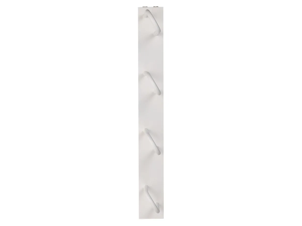 Uscător de prosoape de design LOJIMAX colecția PRUSIAS 1400x400 mm, Alb