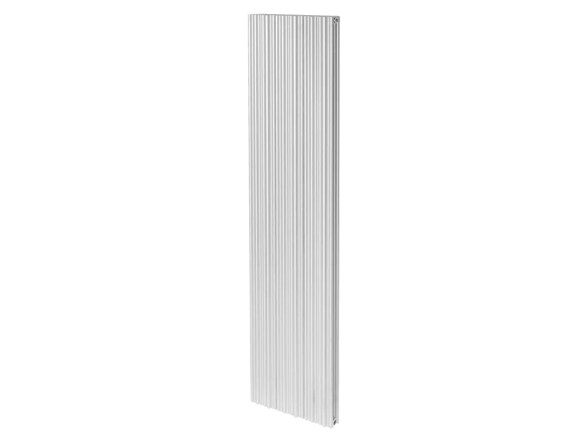 Дизайнерский радиатор LOJIMAX коллекция BAMBOO DOUBLE 1800x359 мм, Inox Matt Anodising