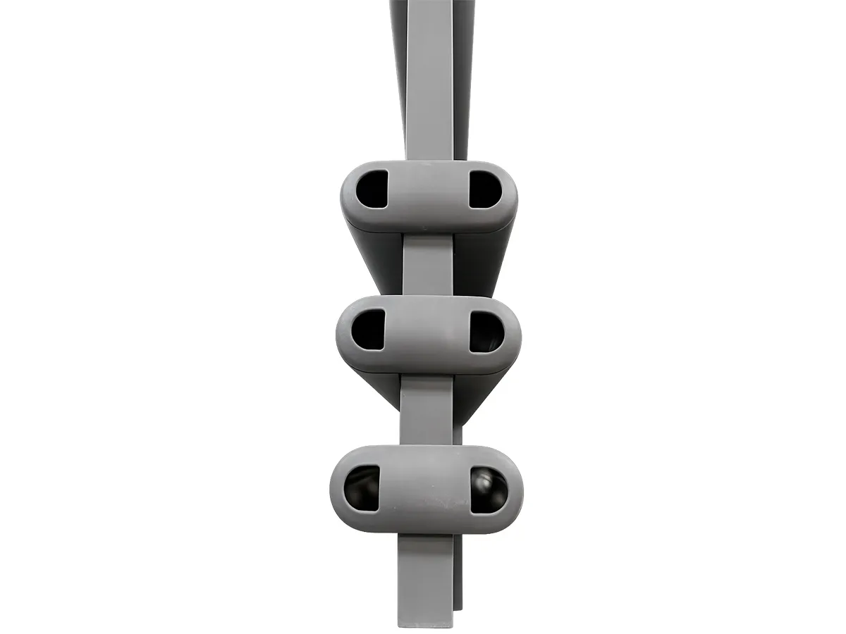 Uscător de prosoape de design LOJIMAX colecția VERO 1000x500 mm, Antracit