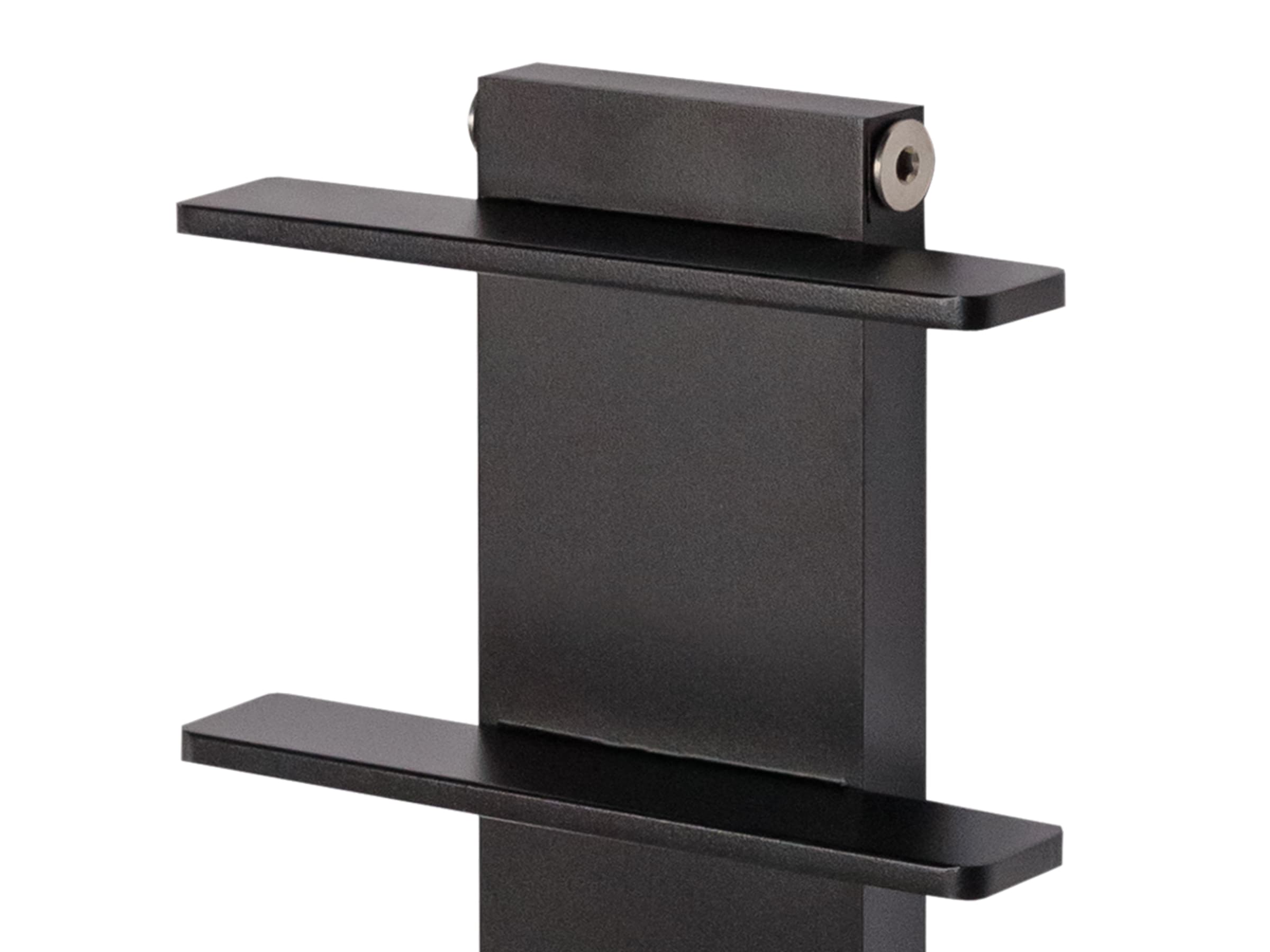 Uscător de prosoape decorativ LOJIMAX, colectia СARETTA inaltimea 1675 mm. latimea 250 mm. negru mat