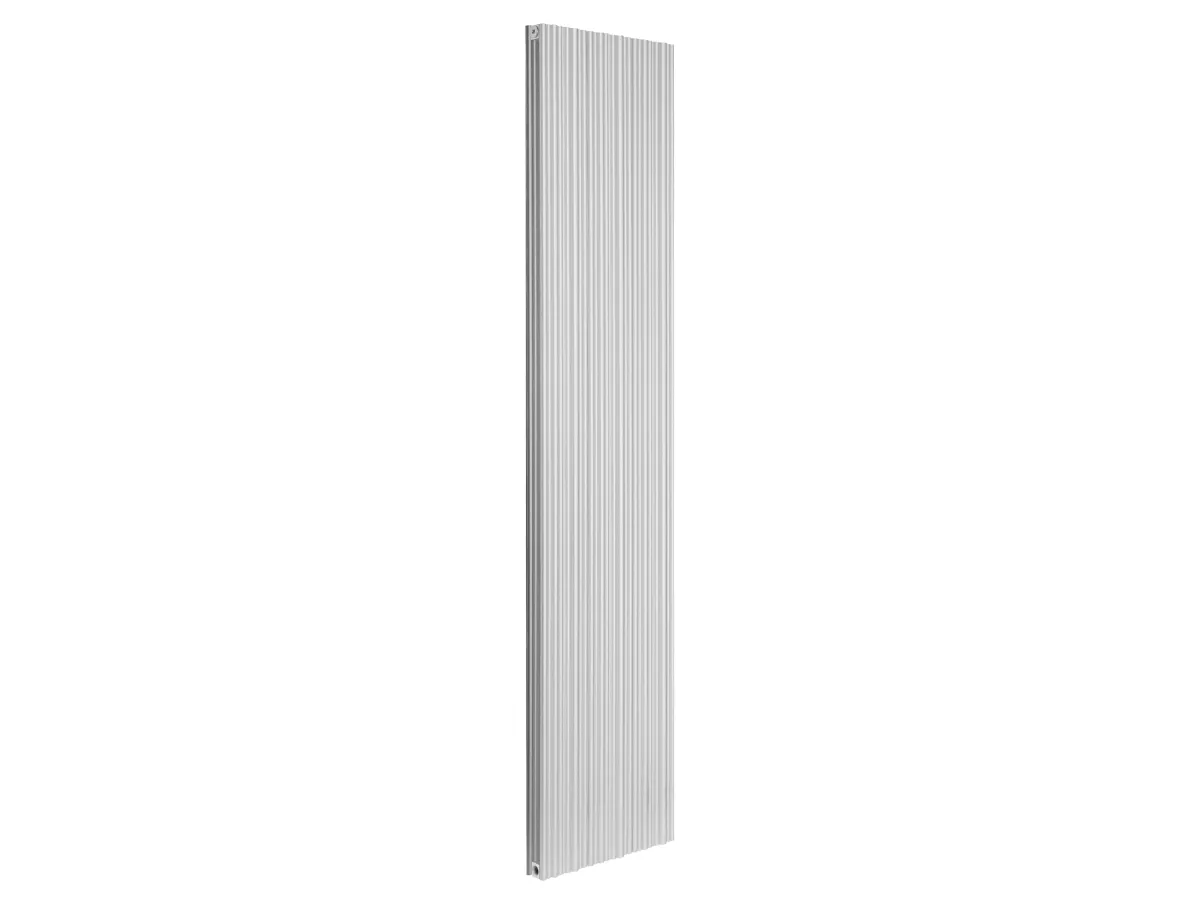 Дизайнерский радиатор LOJIMAX коллекция BAMBOO DOUBLE 1800x359 мм, Inox Matt Anodising