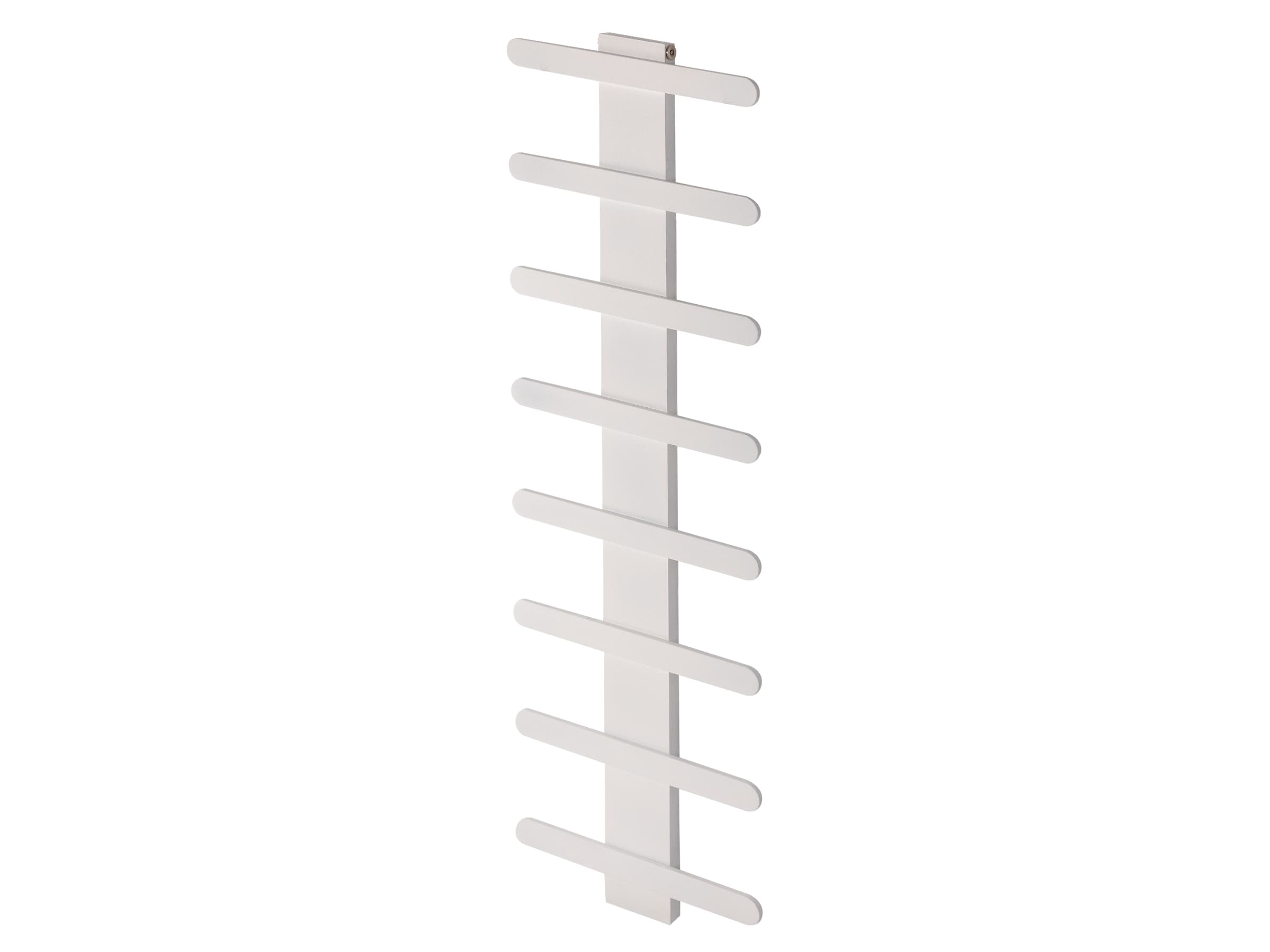 Uscător de prosoape decorativ LOJIMAX, colecția BALLOSS STYLE Lățime 340 mm. Înălțime 400 mm. alb mat