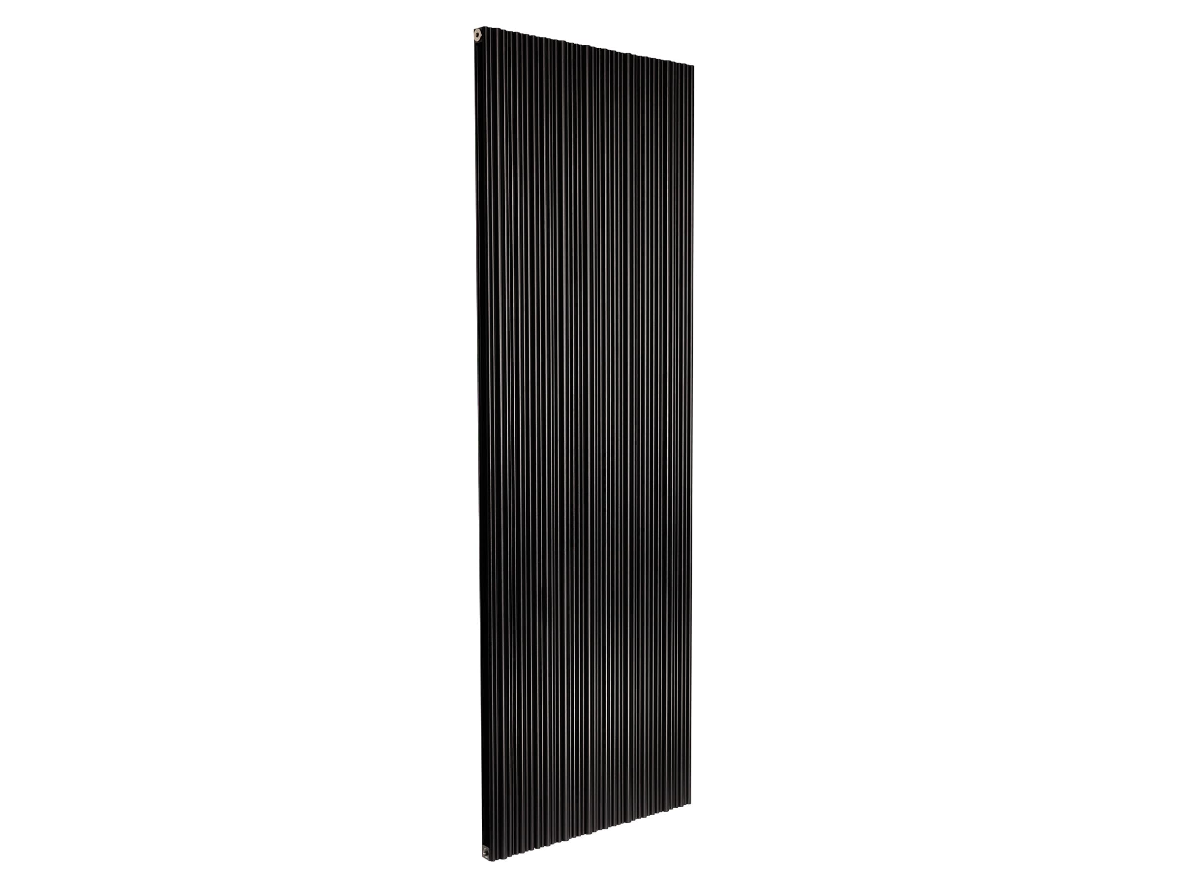 Calorifer decorativ LOJIMAX, colectia BAMBOO DOUBLE inaltimea 300 mm. latimea 239 mm. negru mat