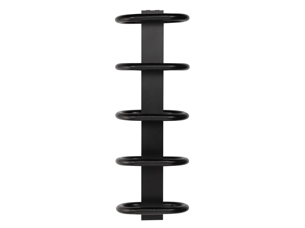 Uscător de prosoape de design LOJIMAX colecția TEOS 1430x400 mm, Negru