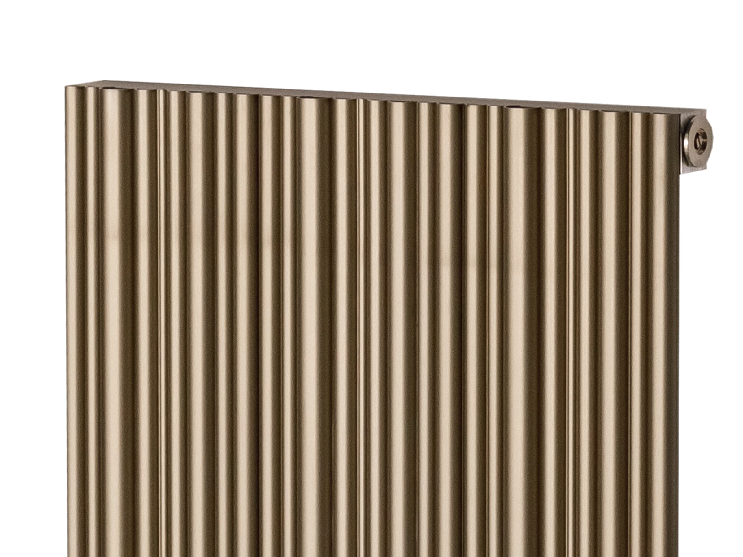 Calorifer decorativ LOJIMAX, colectia BAMBOO inaltimea 300 mm. latimea 239 mm. BRONZE MATT ANODISING