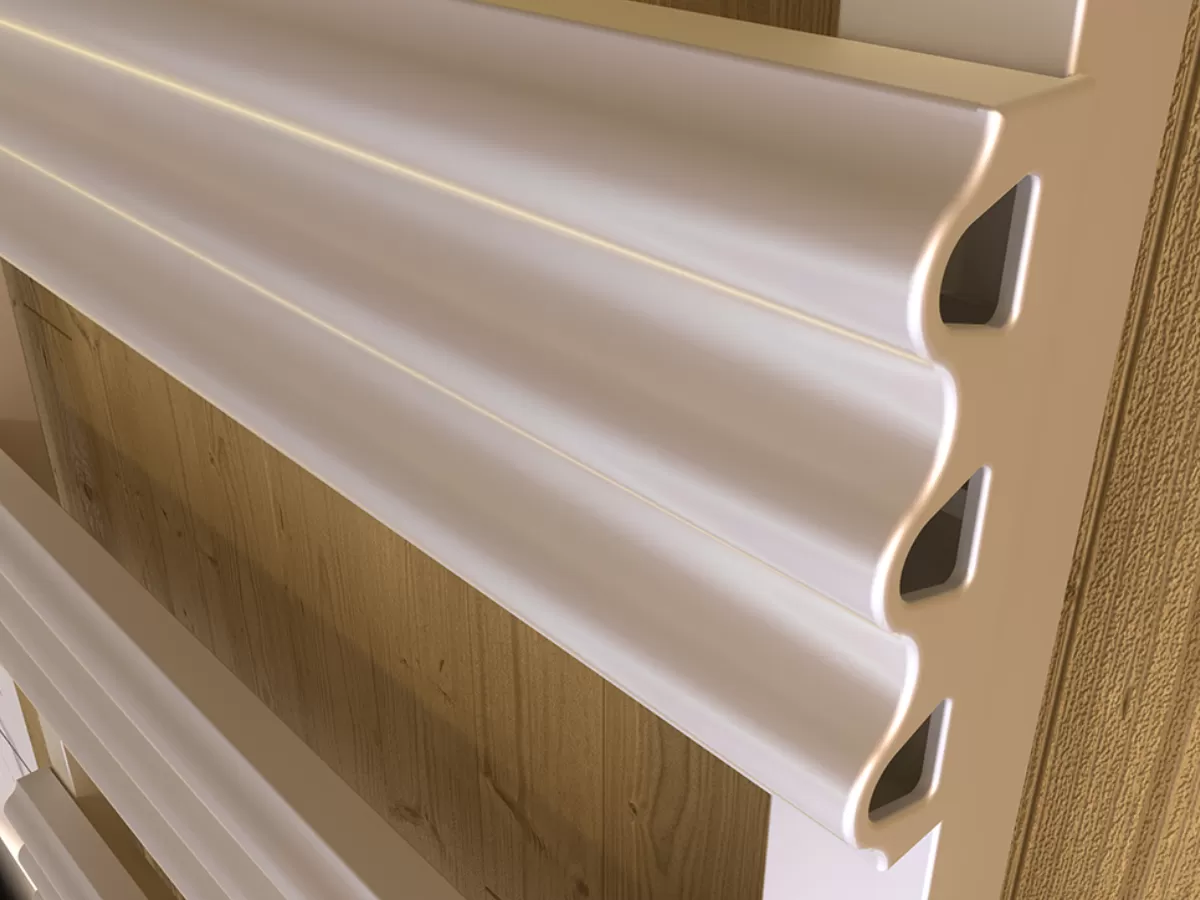 Uscător de prosoape decorativ LOJIMAX, colecția SIRIUS STYLE Lățime 400 mm. Înălțime 700 mm. negru mat