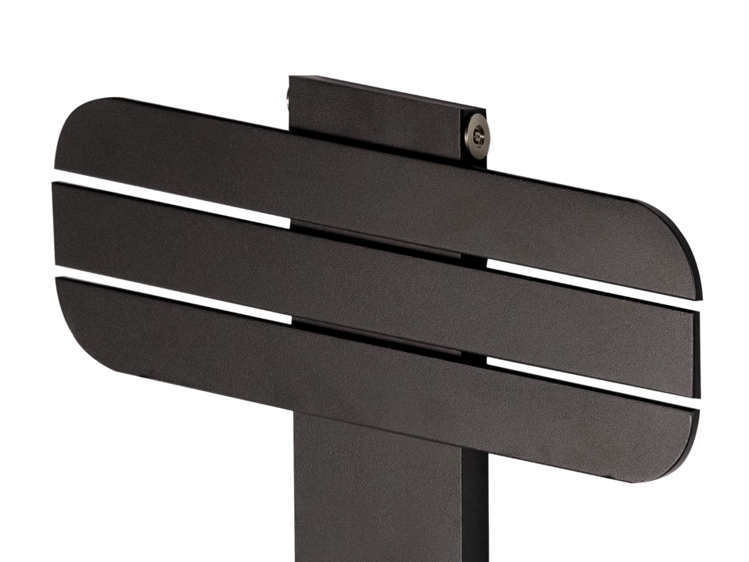 Uscător de prosoape decorativ LOJIMAX, colecția DOSIA Lățime 250 mm. Înălțime 400 mm. negru mat