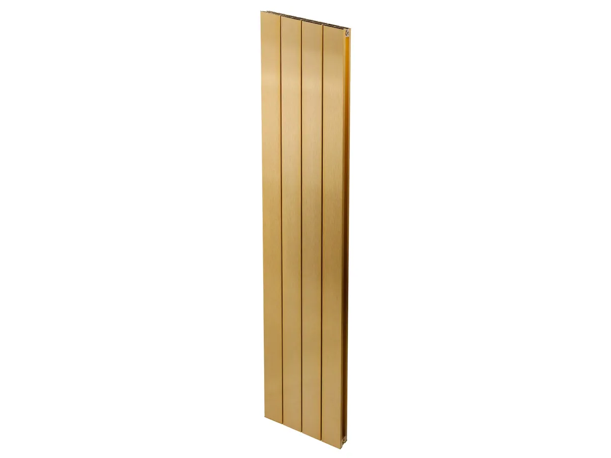Calorifer decorativ  LOJIMAX colecția KALSEDON DOUBLE 1600x375 mm, GOLD SATIN