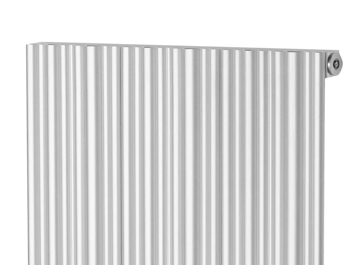 Calorifer decorativ LOJIMAX colecția BAMBOO 1600x479 mm, Inox Matt Anodising