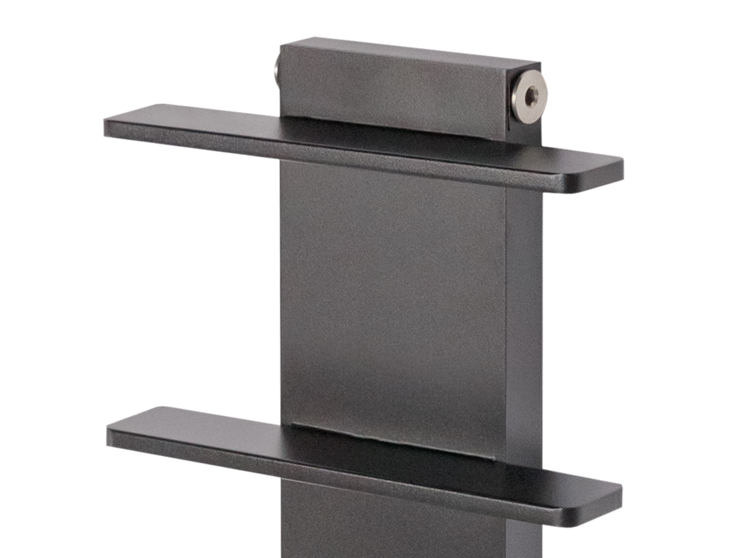 Uscător de prosoape decorativ LOJIMAX, colectia СARETTA inaltimea 1675 mm. latimea 250 mm. antracit mat