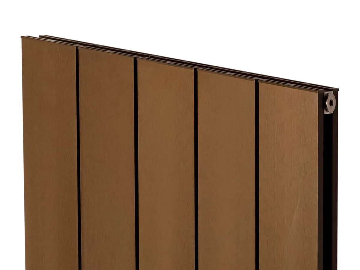 Calorifer decorativ  LOJIMAX colecția KALSEDON DOUBLE 1600x375 mm, BRONZE SATIN
