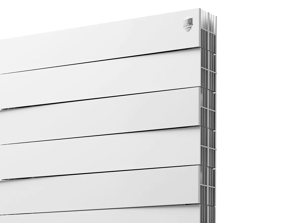 Calorifer bimetal Royal Thermo PianoForte Tower Bianco Traffico 18 sec.