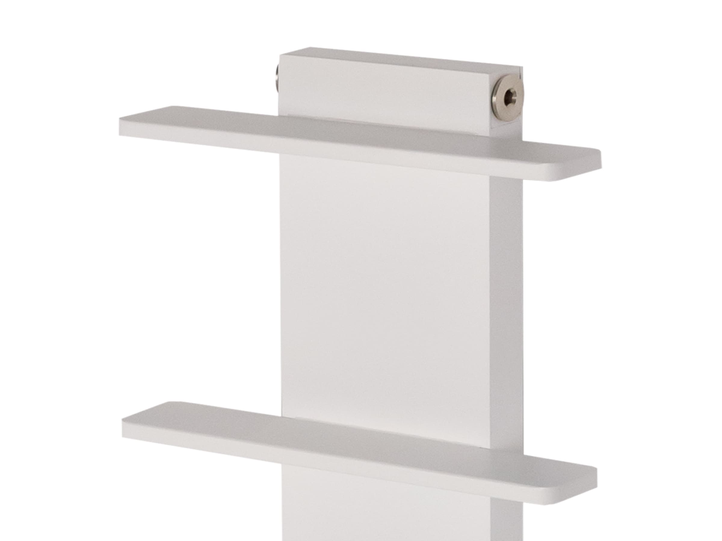 Дизайнерский полотенцесушитель LOJIMAX, коллекция СARETTA Высота 1675 мм. Ширина 250 мм. белый мат