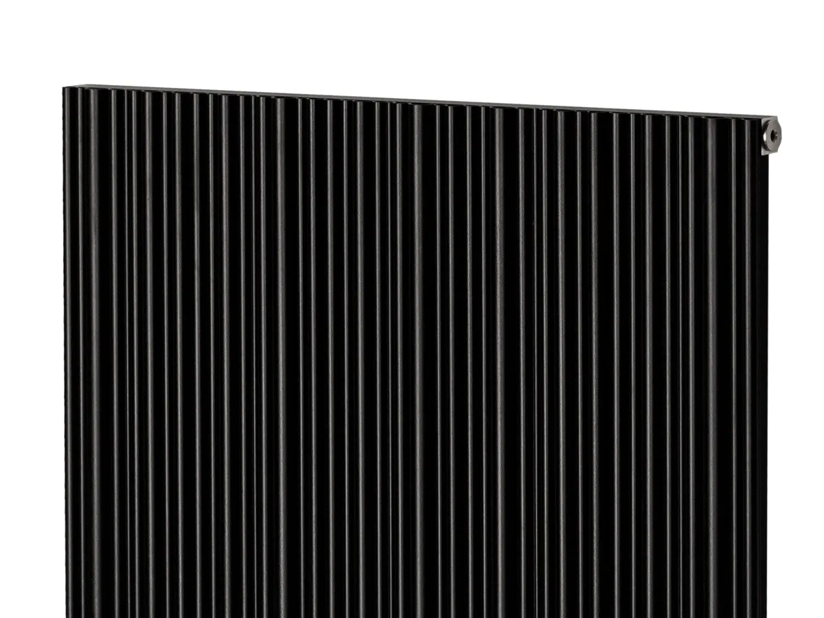 Calorifer decorativ LOJIMAX colecția BAMBOO 1400x359 mm, Negru