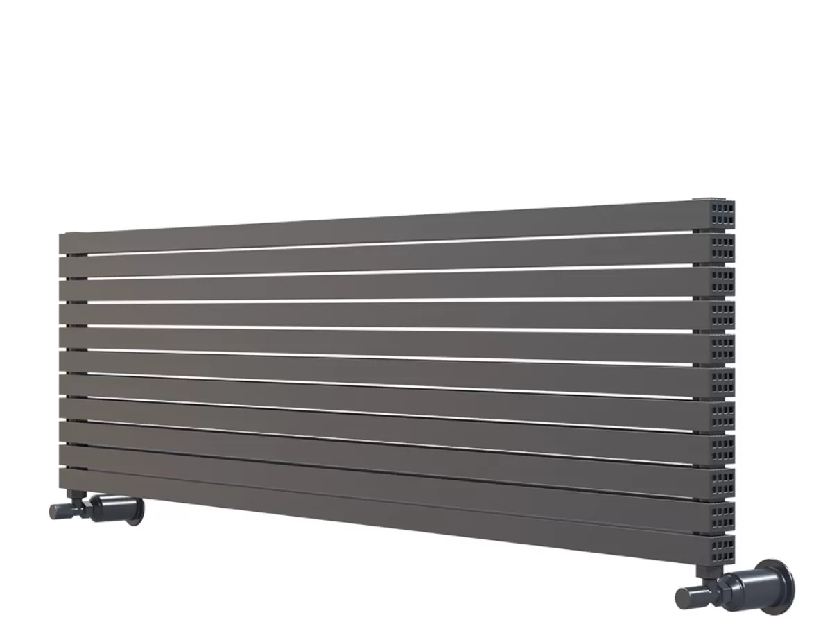 ALUMINUM HORIZONTAL RADIATOR ELMAS PLUS HRZ inaltimea 800 mm. latimea 249 mm. alb mat