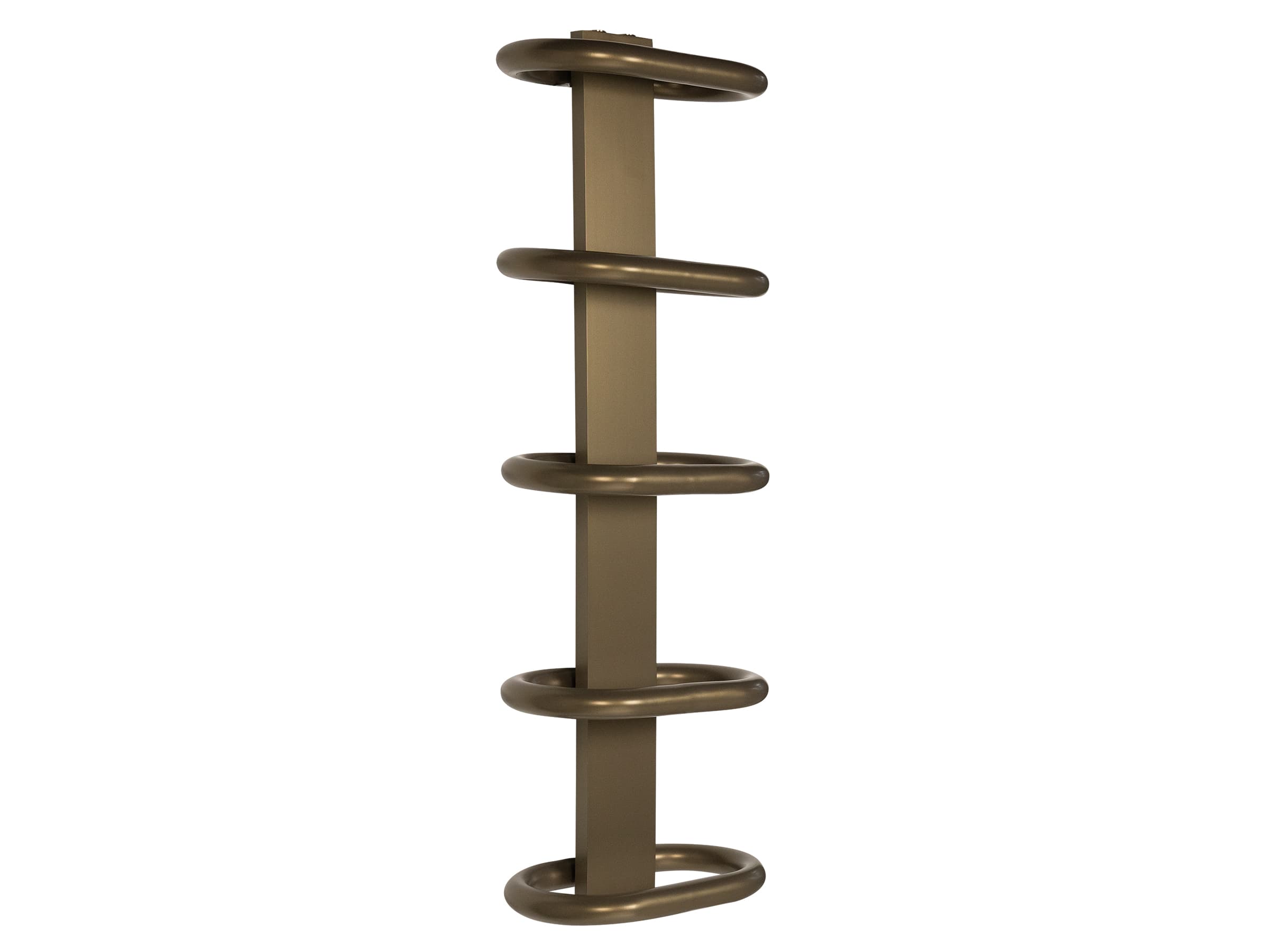 Uscător de prosoape decorativ LOJIMAX, colectia TEOS inaltimea 390 mm. latimea 400 mm. RAL MY-512 luciu