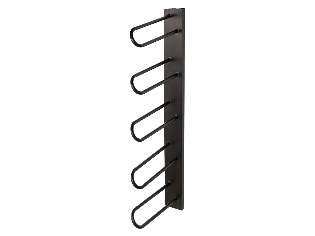 Uscător de prosoape de design LOJIMAX colecția PRUSIAS 1400x400 mm, Negru
