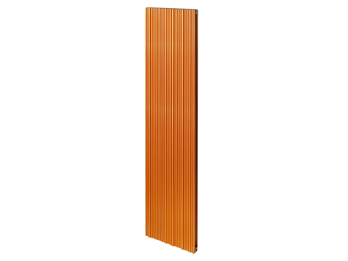 Calorifer decorativ LOJIMAX colecția BAMBOO DOUBLE 1800x359 mm, Copper Matt Anodising