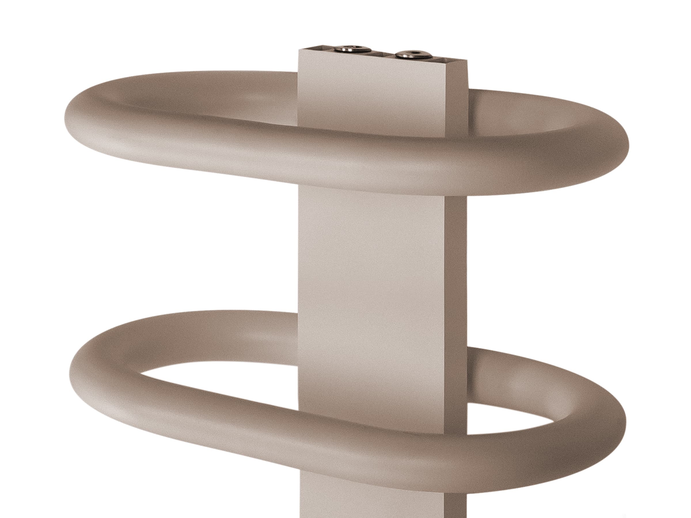 Дизайнерский полотенцесушитель LOJIMAX, коллекция TEOS Высота 390 мм. Ширина 400 мм. RAL матовый kiwi