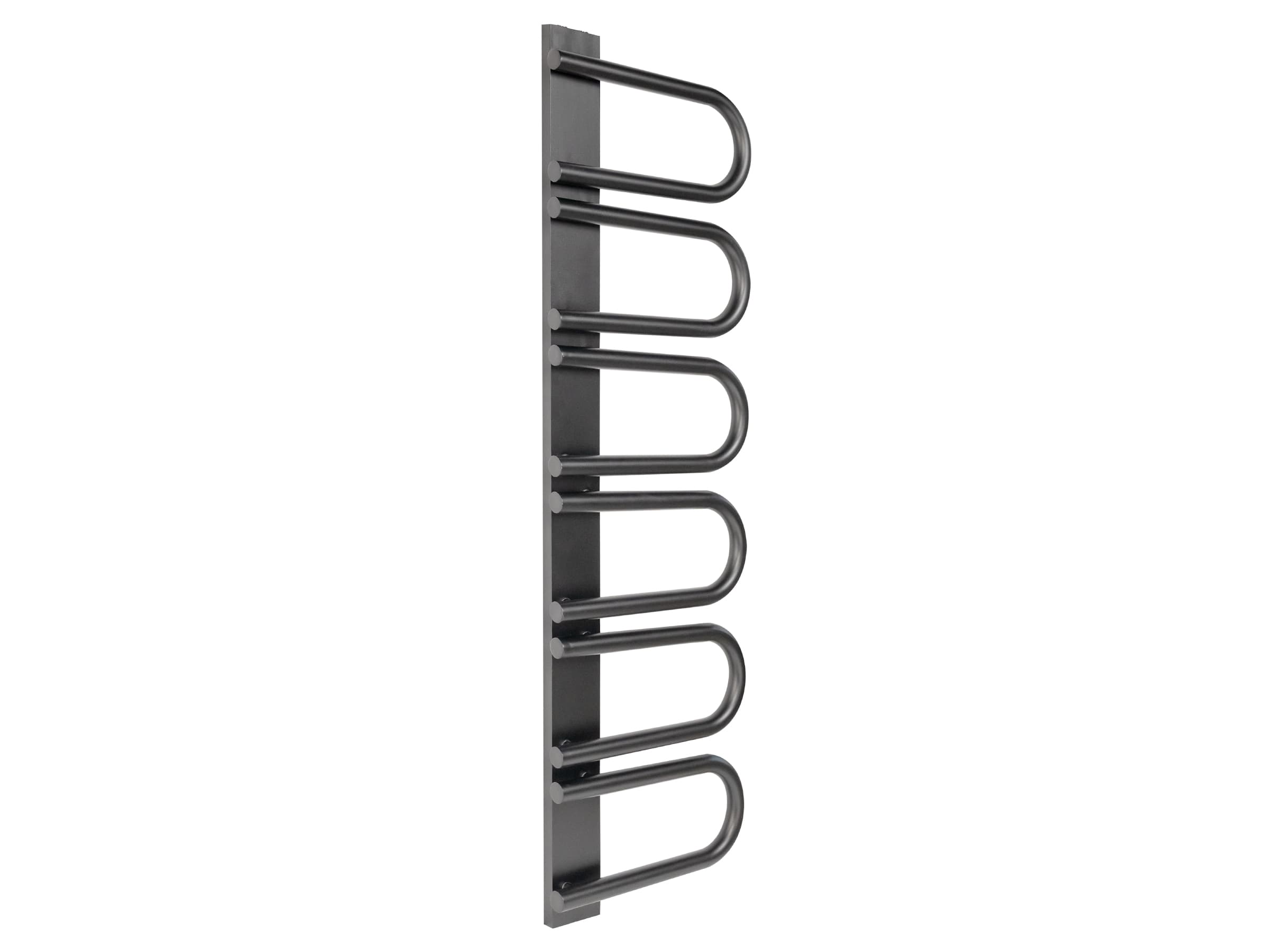 Дизайнерский полотенцесушитель LOJIMAX, коллекция PANA Высота 345 мм. Ширина 520 мм. антрацит мат