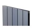 Calorifer decorativ  LOJIMAX colecția KALSEDON DOUBLE 1600x375 mm, BLUE SATIN