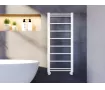 Uscător de prosoape decorativ LOJIMAX, colecția LODOS STYLE Lățime 400 mm. Înălțime 1200 mm. negru mat