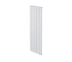 Calorifer decorativ LOJIMAX colecția DIAMOND DOUBLE 500x1096 mm, Alb