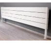 ALUMINUM HORIZONTAL RADIATOR BIANCO HRZ inaltimea 800 mm. latimea 248 mm. negru mat