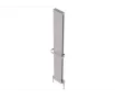 Calorifer decorativ LOJIMAX, colectia  WEI DOUBLE inaltimea 200 mm. latimea 404 mm. alb mat