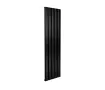 Calorifer decorativ LOJIMAX, colectie DIAMOND 400 mm. 596 mm. negru mat
