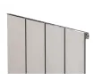 Calorifer decorativ LOJIMAX colecția KALSEDON 1800x375 mm, NATURAL SATIN