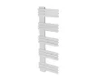 Uscător de prosoape decorativ LOJIMAX, colecția NUMMO Lățime 250 mm. Înălțime 400 mm. alb mat